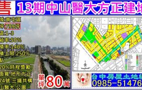 13期中山醫大方正建地