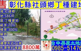 社頭丁種建地