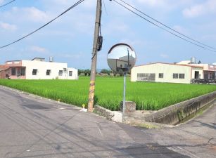 芬園悠活雙農舍大地坪角田