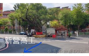 鄰近新營市政府建地