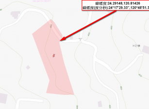 東勢區茂興里山坡農地、土地完整,可蓋農舍