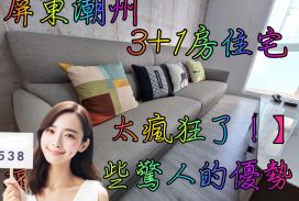 屏東潮州十樓住宅絕美3+1房
