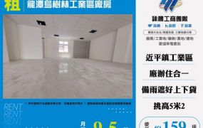 龍潭烏樹林工業區廠房124