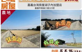 白河關帝廳雙面路農地 台灣阿魯米 嘉義建地農地