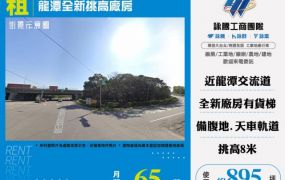 龍潭全新挑高廠房157