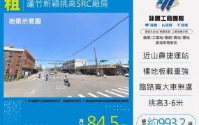 蘆竹新穎挑高SRC廠房170