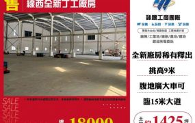 線西全新丁工廠房143