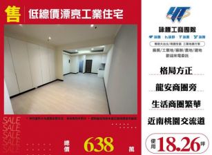 低總價漂亮工業住宅138