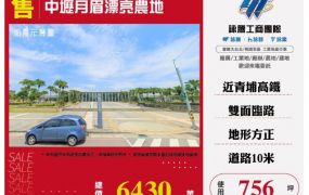 中壢月眉漂亮農地