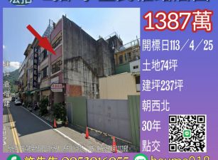 南投法拍屋-水里民權路店面