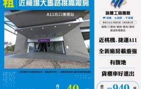 近機場大馬路挑高廠房