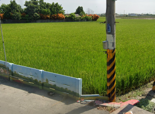 竹塘雙面路角田地