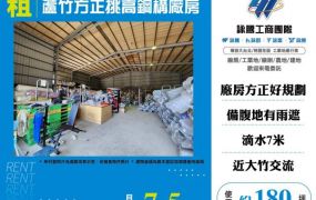 蘆竹方正挑高鋼構廠房156