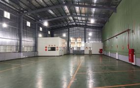 龍潭高原交流道挑高8.5米鋼構倉庫