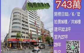 台中法拍屋-潭子橋忠國小兩房