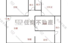 ☆夢時代旁蛋黃區亮麗三房