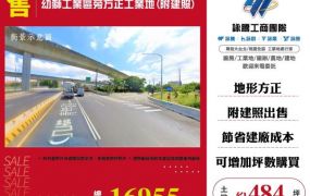 幼獅工業區旁方正工業地(附建照)