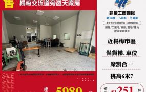 【大勝哥桃園買房】🔥楊梅交流道旁透天廠房
