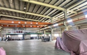 蘆竹機捷10站天車挑高廠房/專營大台北大桃園工業地廠房租賃買