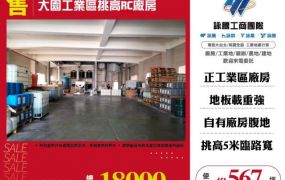 大園工業區挑高RC廠房