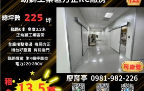 💖阿P精選💖幼獅工業區方正RC廠房