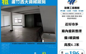 蘆竹透天貨梯廠房176