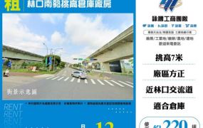 林口南勢挑高倉庫廠房124