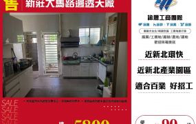 新莊大馬路邊透天廠