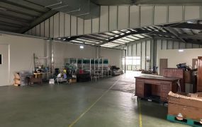 竹南工業區鋼構天車廠房