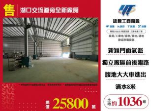 湖口交流道旁全新廠房172