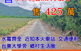 市372_專任 台東大學農地