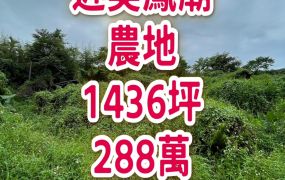 近中埔吳鳳廟農地288萬
