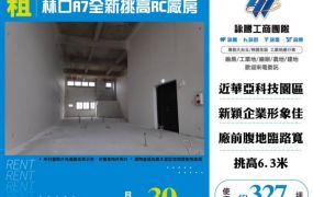 林口A7全新挑高RC廠房142