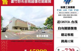 蘆竹好市多旁收租廠房173