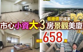 苗栗歐爸-後龍市心大3房景觀美廈