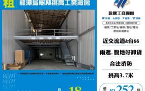 龍潭烏樹林挑高工業廠房158