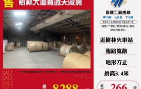 樹林大面寬透天廠房