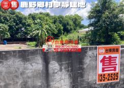 台東房地產 / 鹿野鄉村寧靜建地