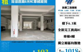 海湖挑高6米RC車梯廠房176