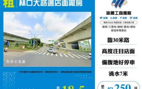 林口市區30米路店面廠房155