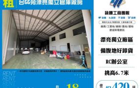 台66旁漂亮獨立倉庫廠房162