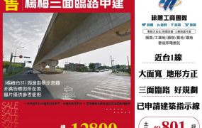 楊梅三面臨路甲建