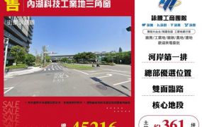 內湖科技工業地三角窗141