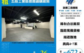 五股工業區挑高鋼構廠房145