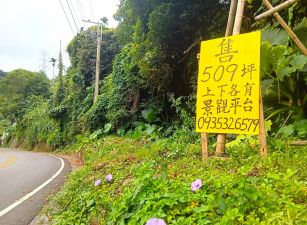 [自售]中寮大路邊景觀休閒農地