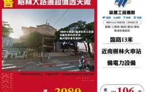 樹林大路邊超值透天廠