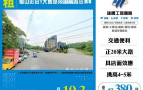 龜山近台1大馬路旁鋼構廠店380-158