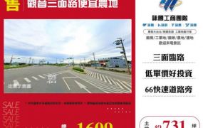 【大勝哥桃園買房】🔥觀音三面路便宜農地
