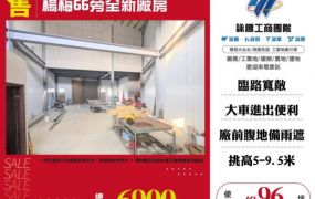 【大勝哥桃園買房】🔥楊梅66旁全新廠房