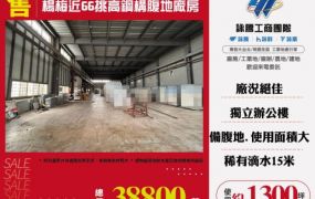 【大勝哥桃園買房】🔥楊梅近66挑高鋼構腹地廠房